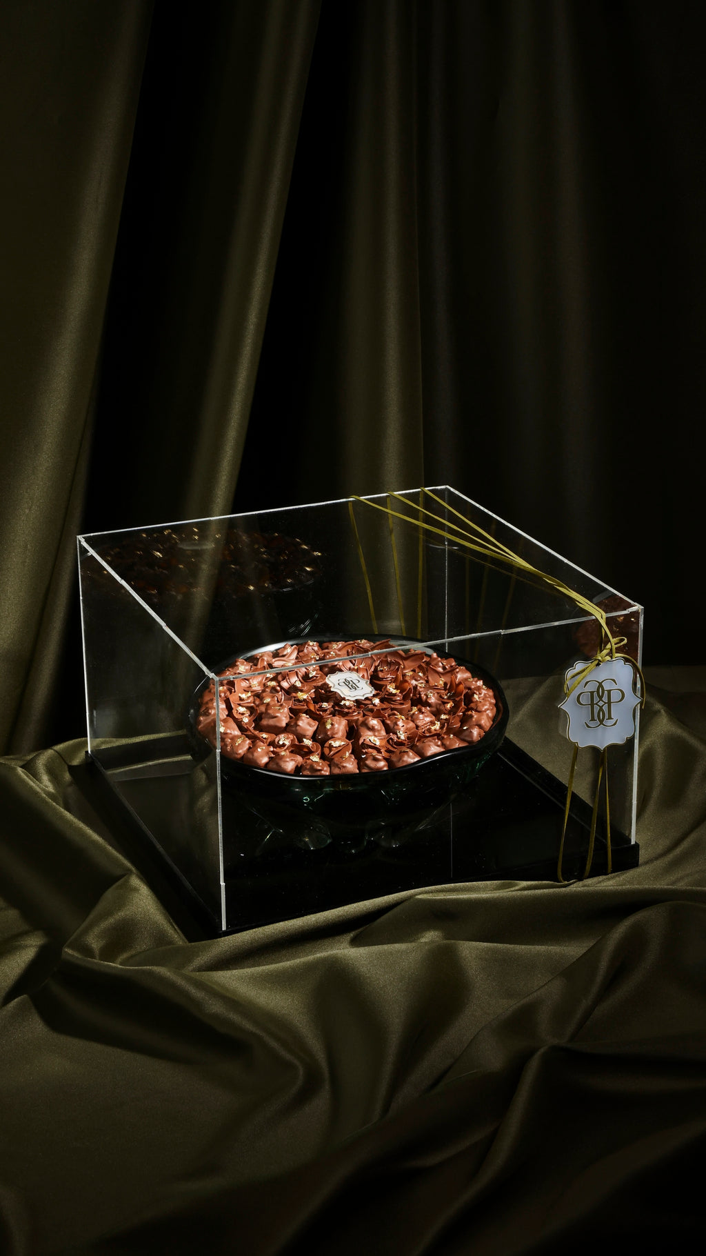 Golden Cocoa Tray