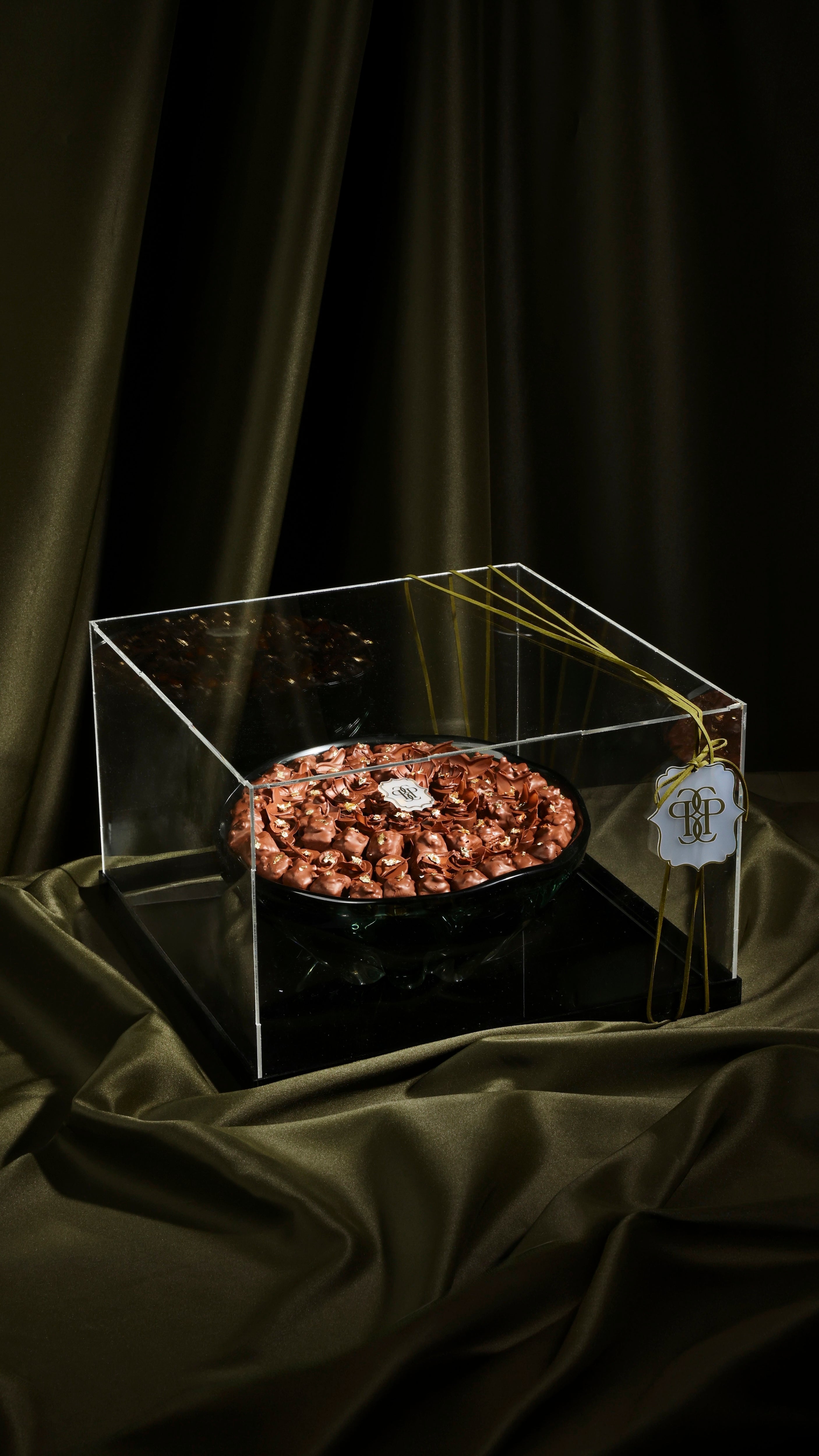 Golden Cocoa Tray