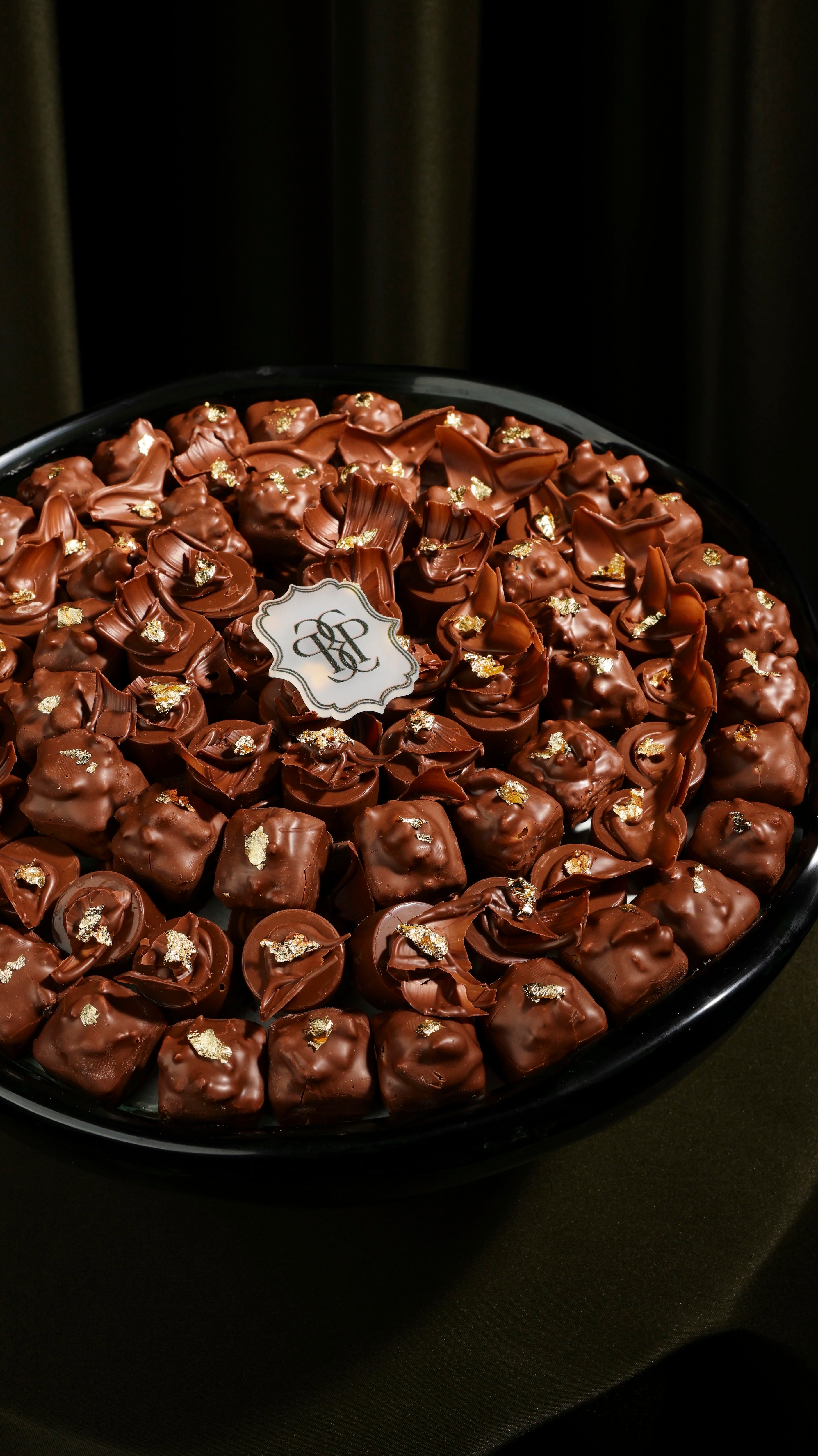 Golden Cocoa Tray