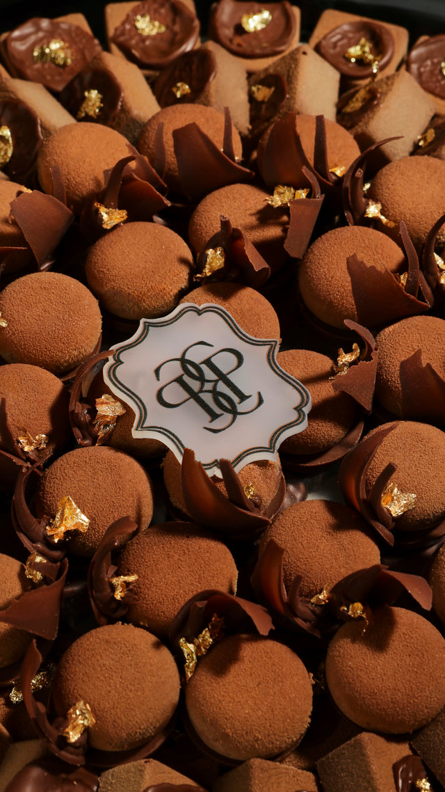 Caramel Velvet Tray